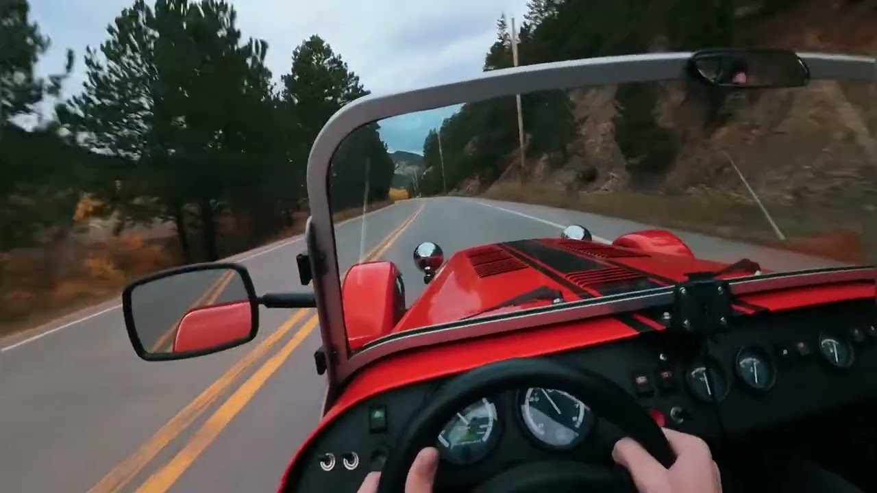 Caterham Seven 280s Raw Canyon POV
