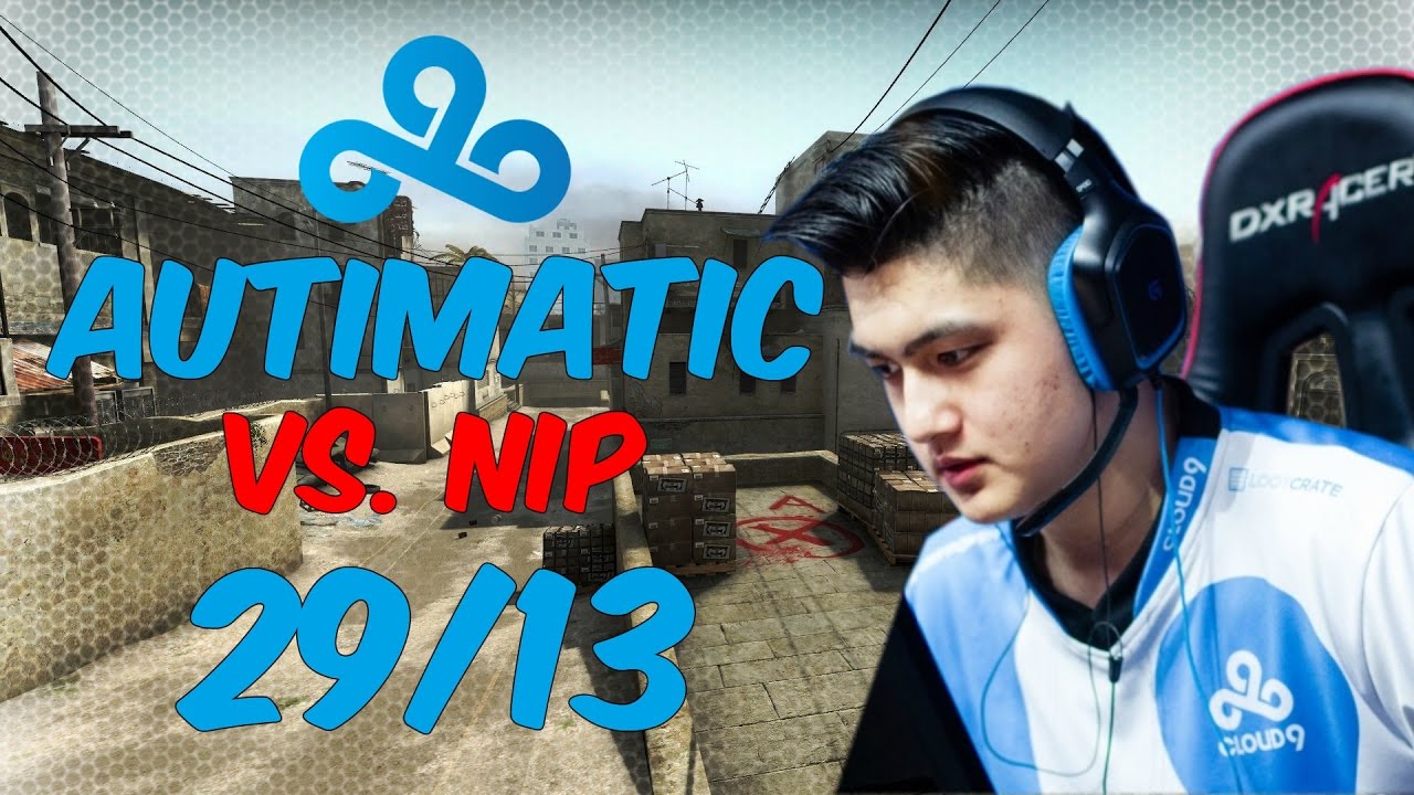 autimatic |Cloud9| POV 1440p@60fps | 29/13 vs. NiP @ ESL Pro League