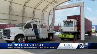 Trump tariffs: what Savannah businesses could see impact