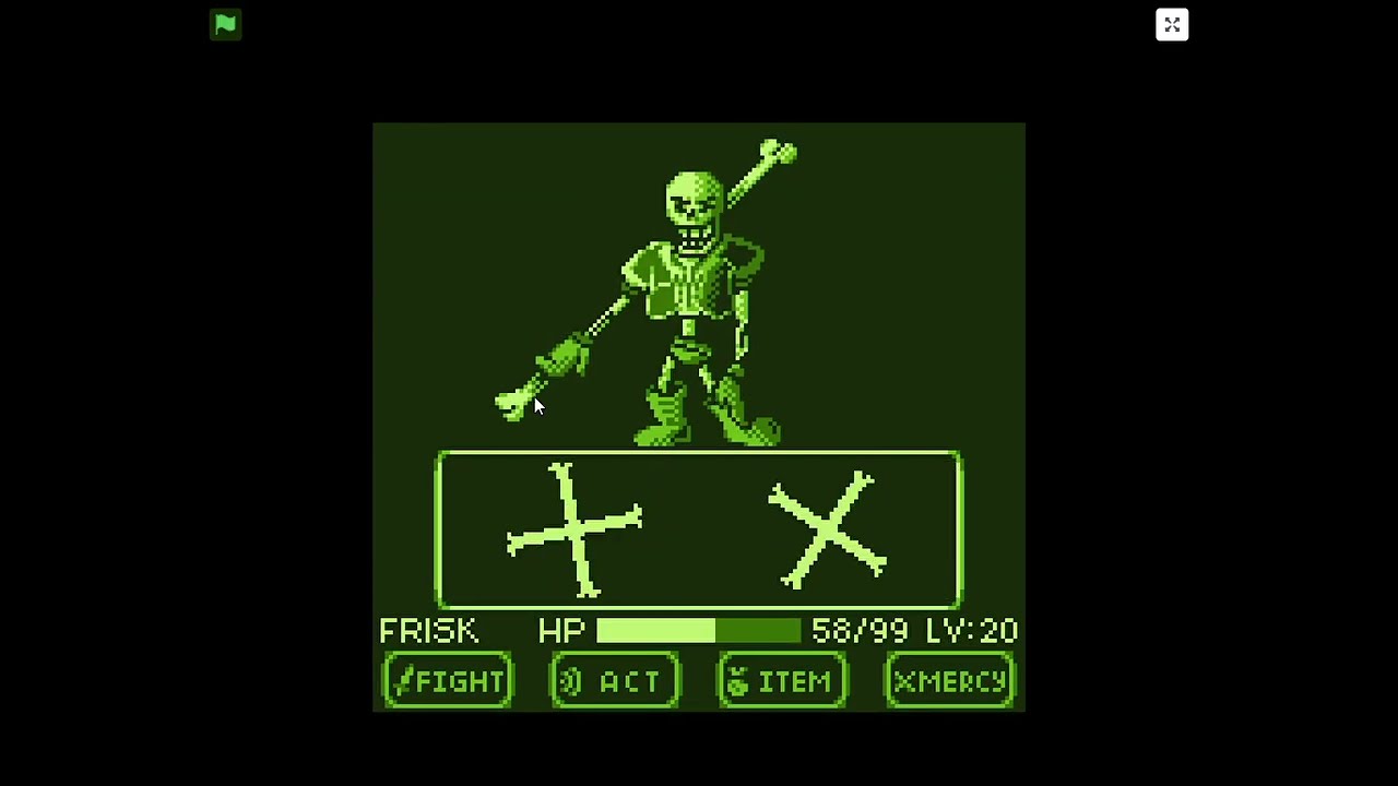 UNDERTALE  Gameboy Edition Pt 3 + Disbelief Papyrus with Max Armor, Level, and Weapon