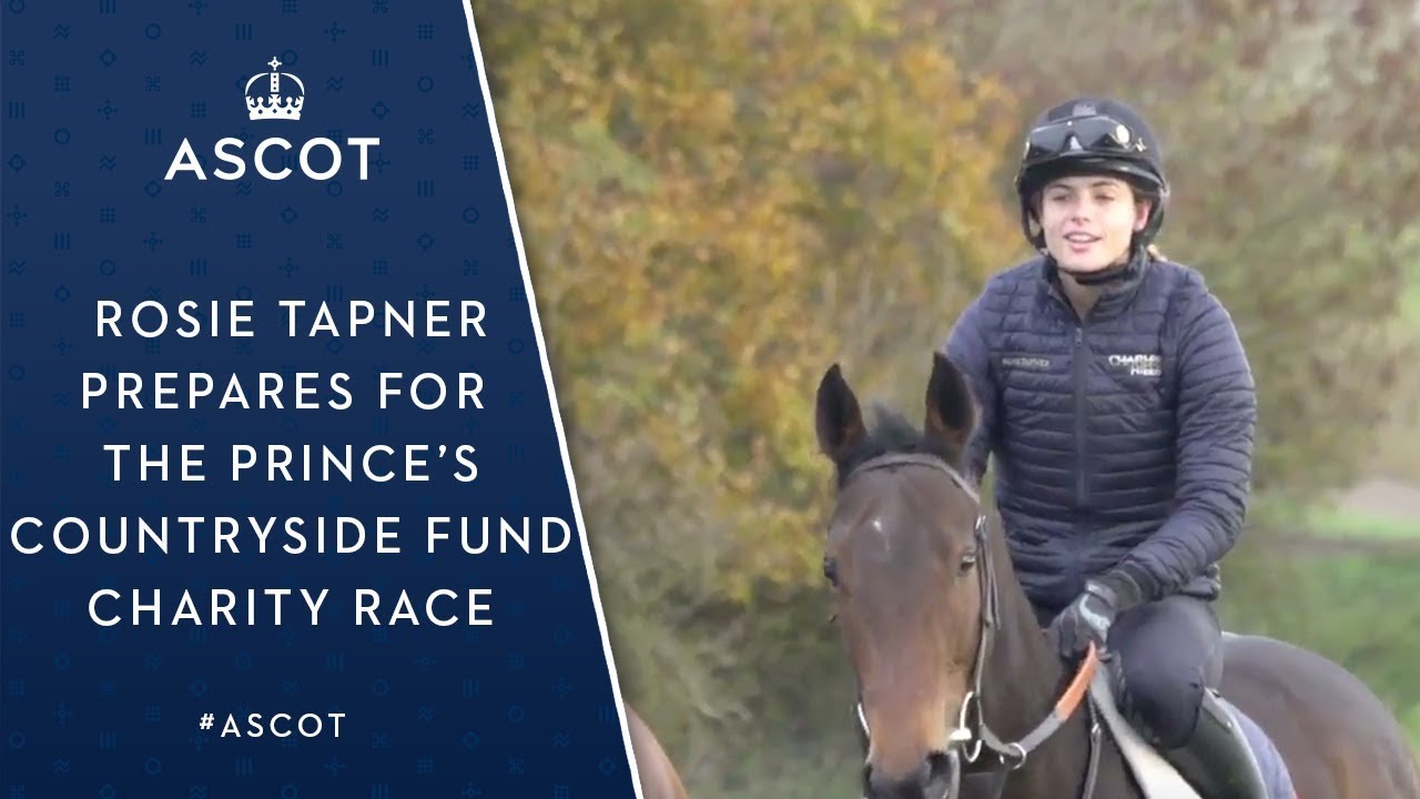 Rosie Tapner Prepares For The Princess Countryside Fund Charity Race