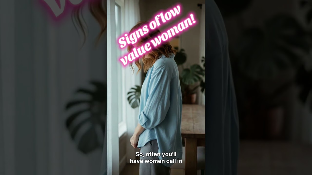 Признаки низкой ценности женщины! 