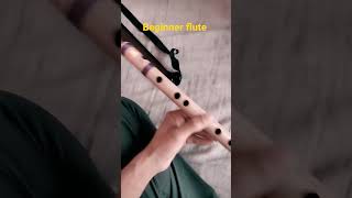 Foxit Musical Bamboo Flutes Bansuri C Natural Right Handed Middle (19 inch) With Carry Bag?? beginer