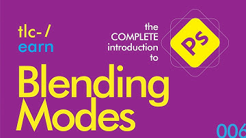 TLC Learn - The Complete Beginner Course to Photoshop - BLEND MODES