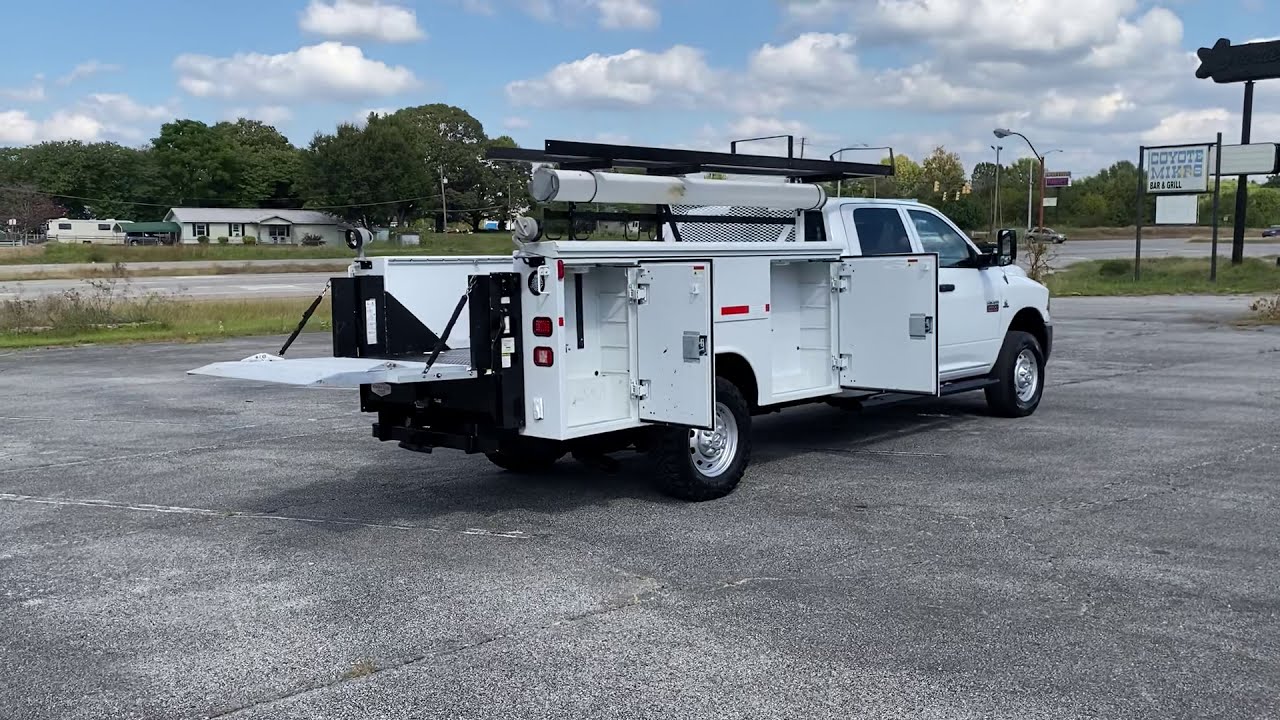 2011 DODGE RAM 3500 LIFTGATE SERVICE TRUCK UTILITY TRUCK TOOL TRUCK ...