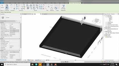 17 Autodesk Revit Lesson for Architecture and Structure Slab Edges ( Burmese)