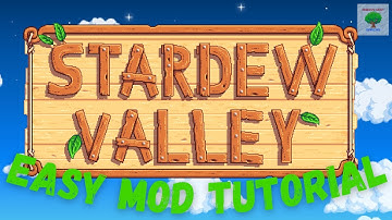 SMAPI Install l How to install stardew valley mods