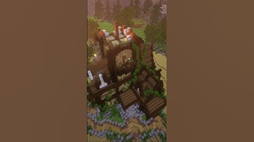 Arcania | Molding the Mansion  #minecraft #minecraftbuilding #cinematic #animation #epic #shorts