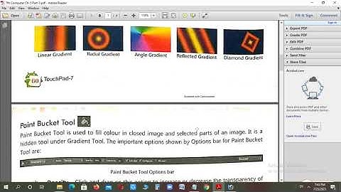 Class 7th Ch-5 (Introduction to Photoshop) Part-3