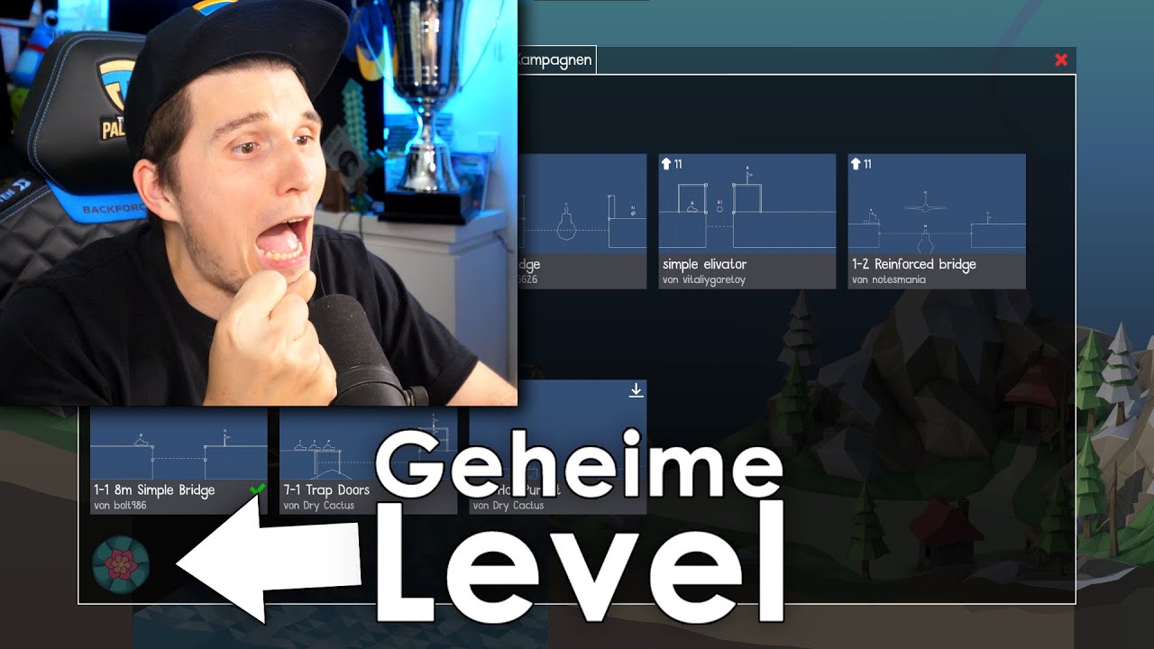 Diese geheimen Level muss Paluten kennen | Poly Bridge