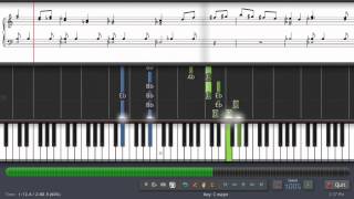Piano Tutorial España, Opus 165, Capricho Catalan   Albéniz, Isaac