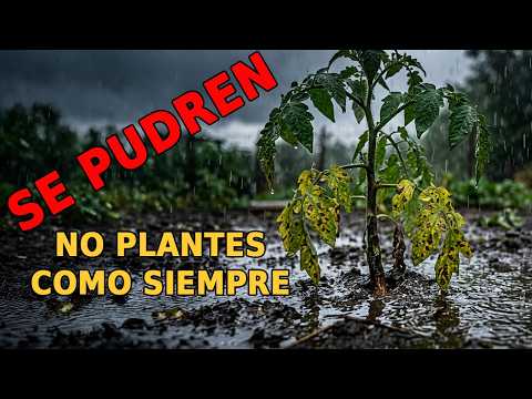 La lluvia arruinará tus tomates si los plantás como siempre | Súper Niño | Huerta
