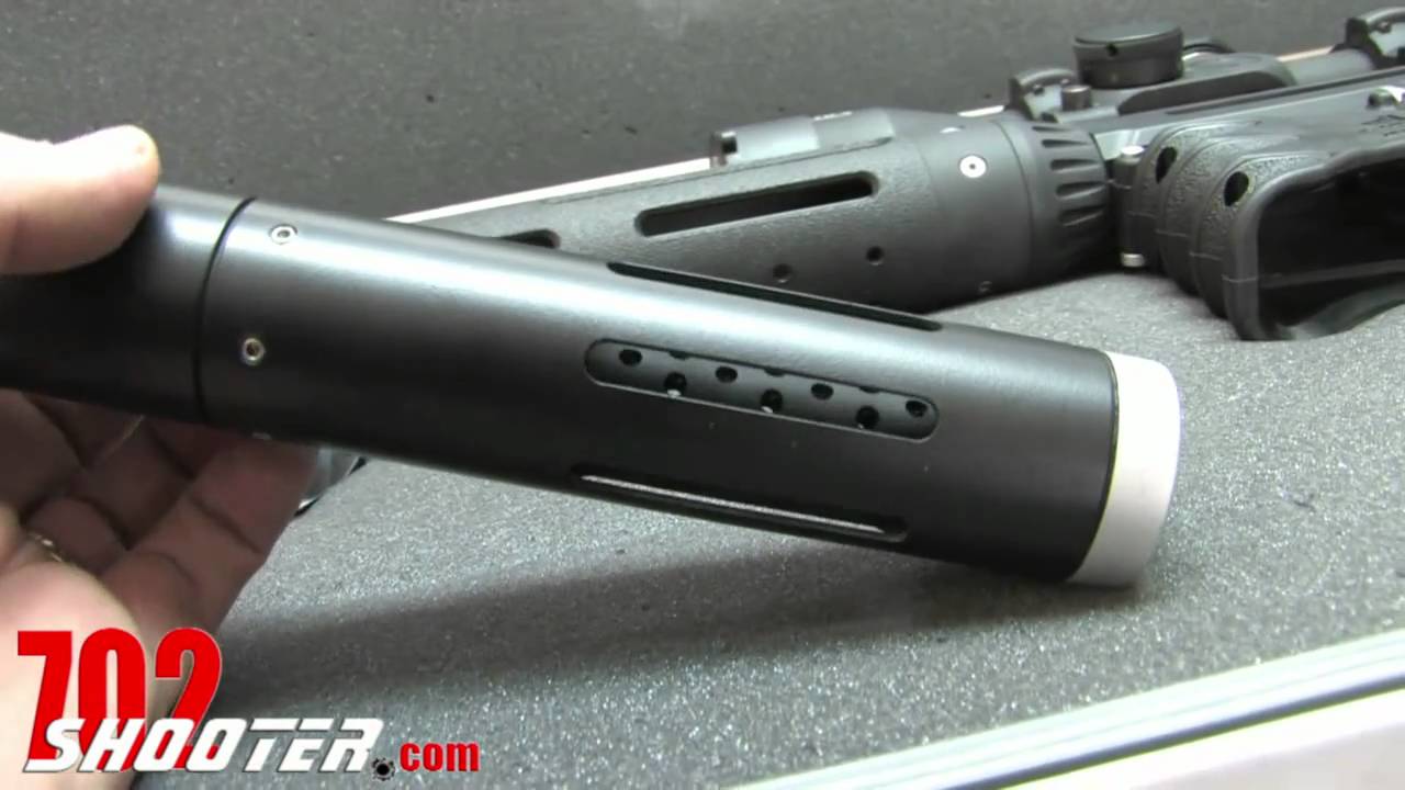 AlumaliteUSA Custom Muzzle Brake & Barrel Shroud - YouTube.