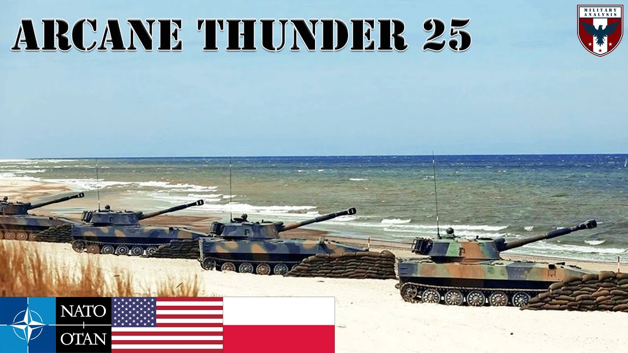 Arcane Thunder 25 | U.S. And Polish Soldiers Live-fire Field Artillery in Poland