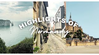 Visiting the highlights of Normandy with my son