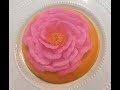 3D GELATIN ART ROSE WITH SERRATED THIN KNIFE