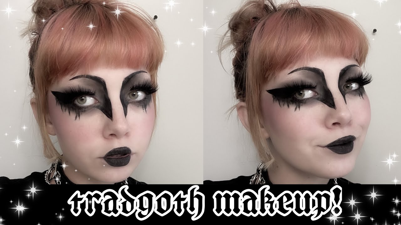 Traditional Goth Makeup  Punk makeup, Goth makeup, Goth makeup tutorial