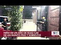 Un bebé de 1 año cae al vacío desde un quinto piso en El Bronx: hay una persona bajo custodia