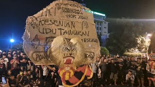 Bikin Merinding.!! PULUHAN DADAK MERAK REOG TERBESAR BERKUMPUL GETARKAN ALON ALON PONOROGO