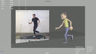 Sneaky walk cycle