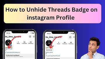 How to Recover Thread Badge | How to Unhide Threads Badge on instagram Profile