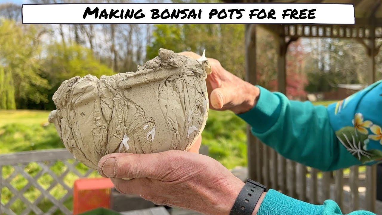Make Bonsai Pots for Free