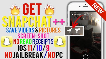 Get Snapchat ++ On iOS 11/10/9! Screen Shot, Save Videos, Spoof Location + More (iPhone, iPad, iPod)