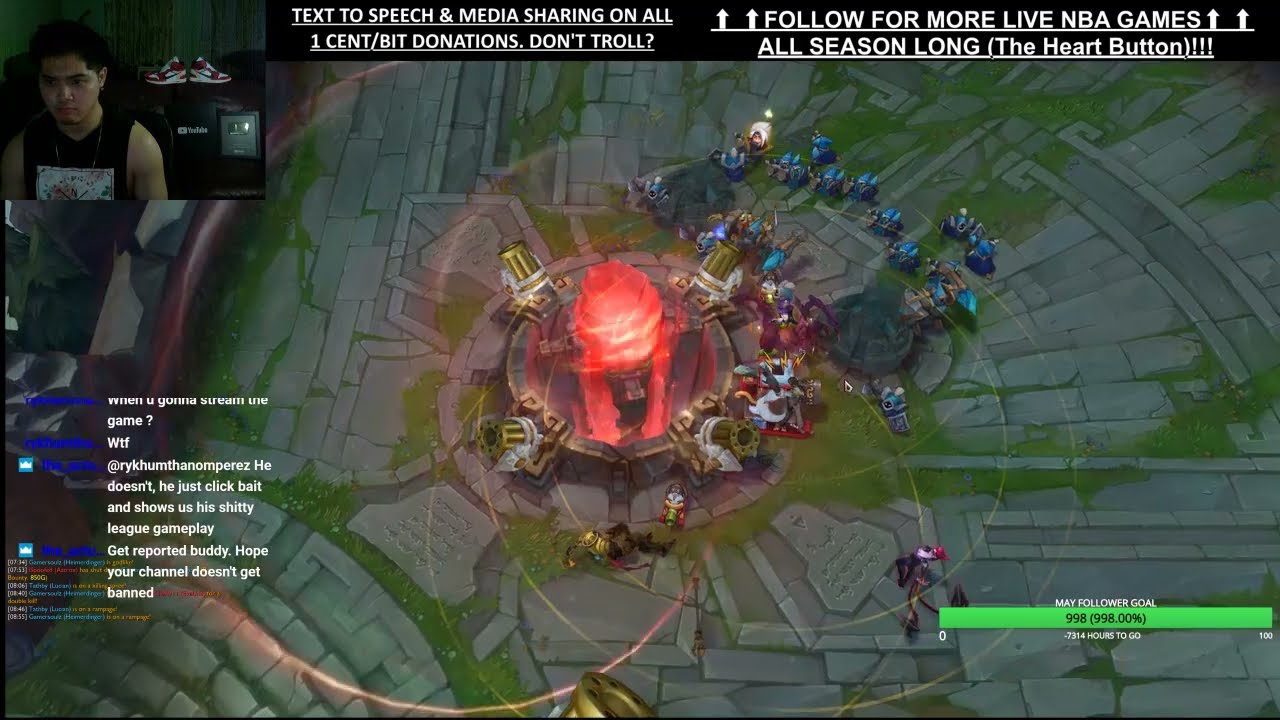 Heimerdinger end URF game in 8 minutes- (LOL URF)