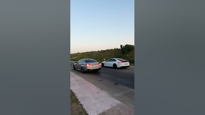 BMW M5 F90 vs Porsche Panamera Turbo