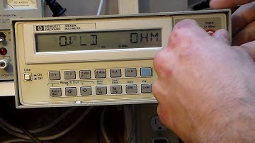 HP 3478A ROM modification : relative mode