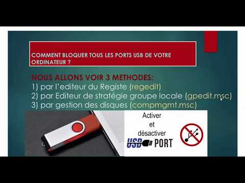 Vidéo: Comment Bloquer Un Port