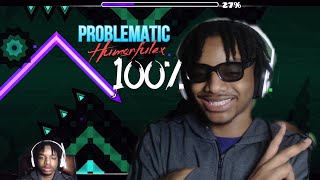 Geometry Dash Problematic 100% Easy Demon
