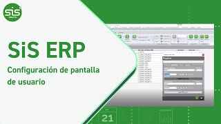 Configuraciones de pantalla de usuario en SiS ERP Construcción screenshot 5