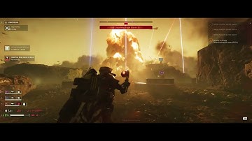 HELLDIVERS™ 2 - Super Helldive automaton extract - Spear gameplay