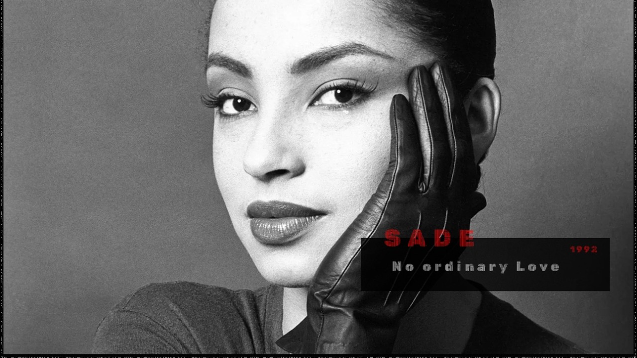 Sade - No Ordinary Love (1992) - YouTube