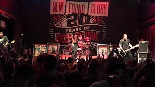 New Found Glory This Isn&#39;t You Live 7-18-17 20 Years Of Pop Punk Tour Mercury Ballroom Louisville KY