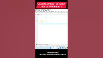 Predict the output of the given code | interview questions | #shorts #viral