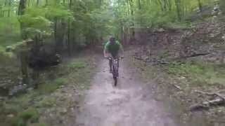 Aerial Drone Videographer Roswell GA Mountain Biking | Three Vistas