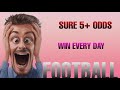 FREE 5 PREMIUM ODDS FOR TODAY (BETTING TIPS) - YouTube