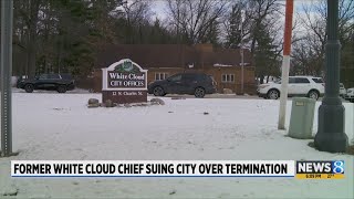 Former White Cloud police chief alleges he was fired over fence complaints