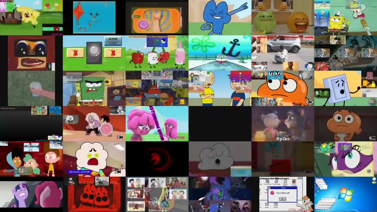 [Request] (RESTORED) Side By Side Nineparison Quadparison (Read Description)