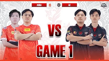 AURA VS AE | GAME 1 - WEEK 8 DAY 3 | MPL INDONESIA S12 #AURAFIRE #ALTEREGO #MPLIDS12 #MOBILELEGENDS