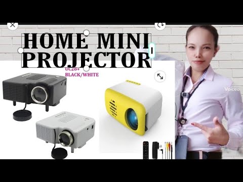 HOME MINI PROJECTOR/rechellstylr - YouTube