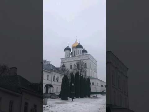 Самый РАННИЙ ИКОНОСТАС в России-иконостас Псковского Кафедрального Троицкого собора.