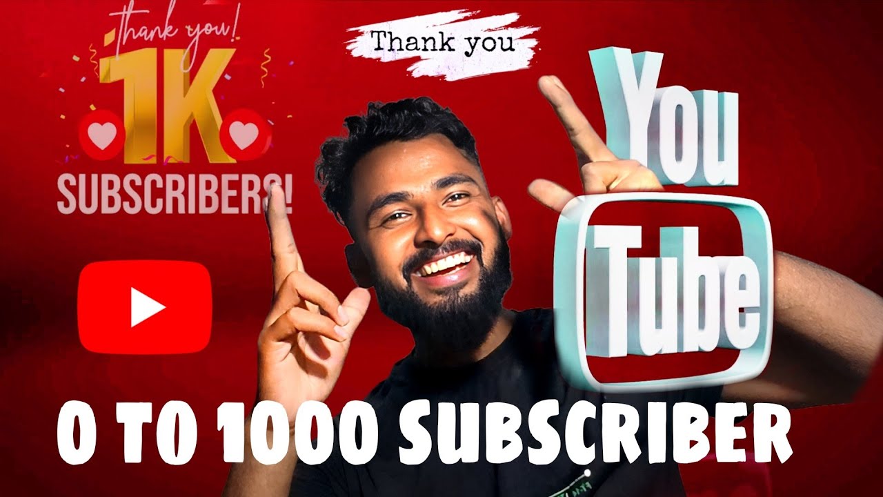 Finally 1K Subscribers Completed 🎉 | My YouTube Journey | Thank You For ...