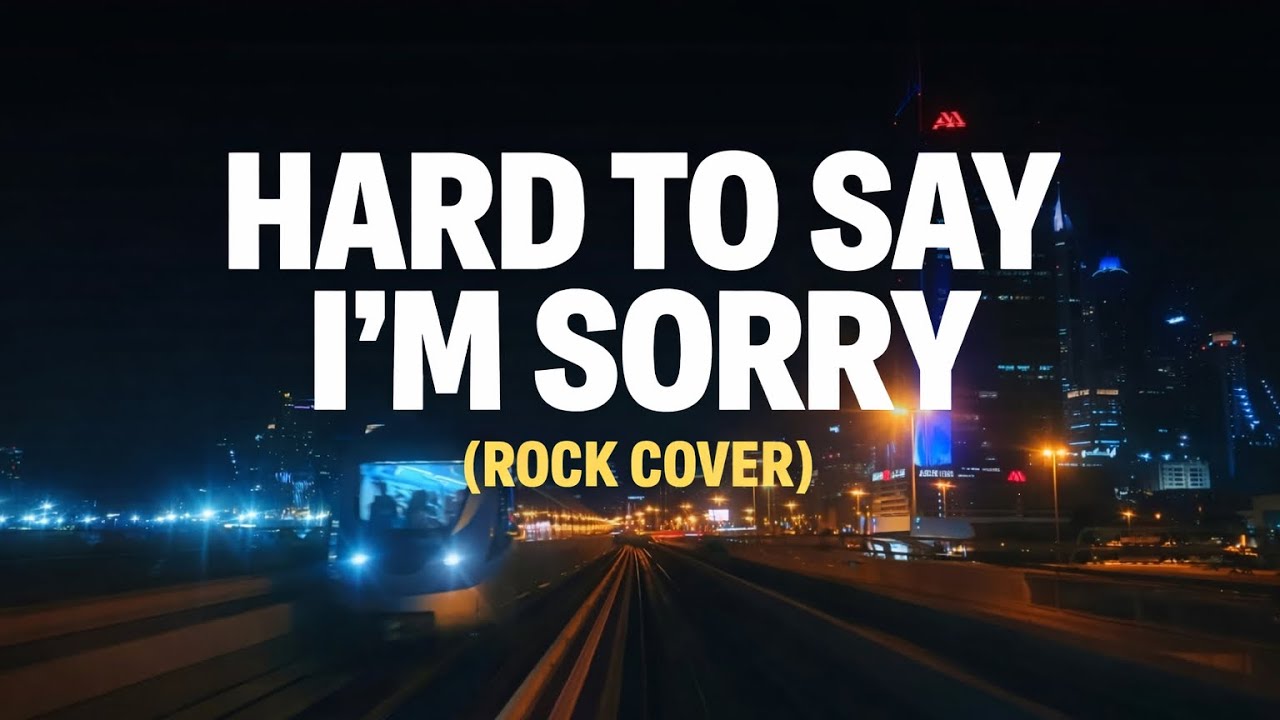 HARD TO SAY I'M SORRY (ROCK VER.) | KRIX
