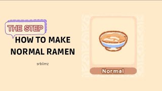 [KUMA SUSHI BAR] The Step How To Make NORMAL RAMEN screenshot 3