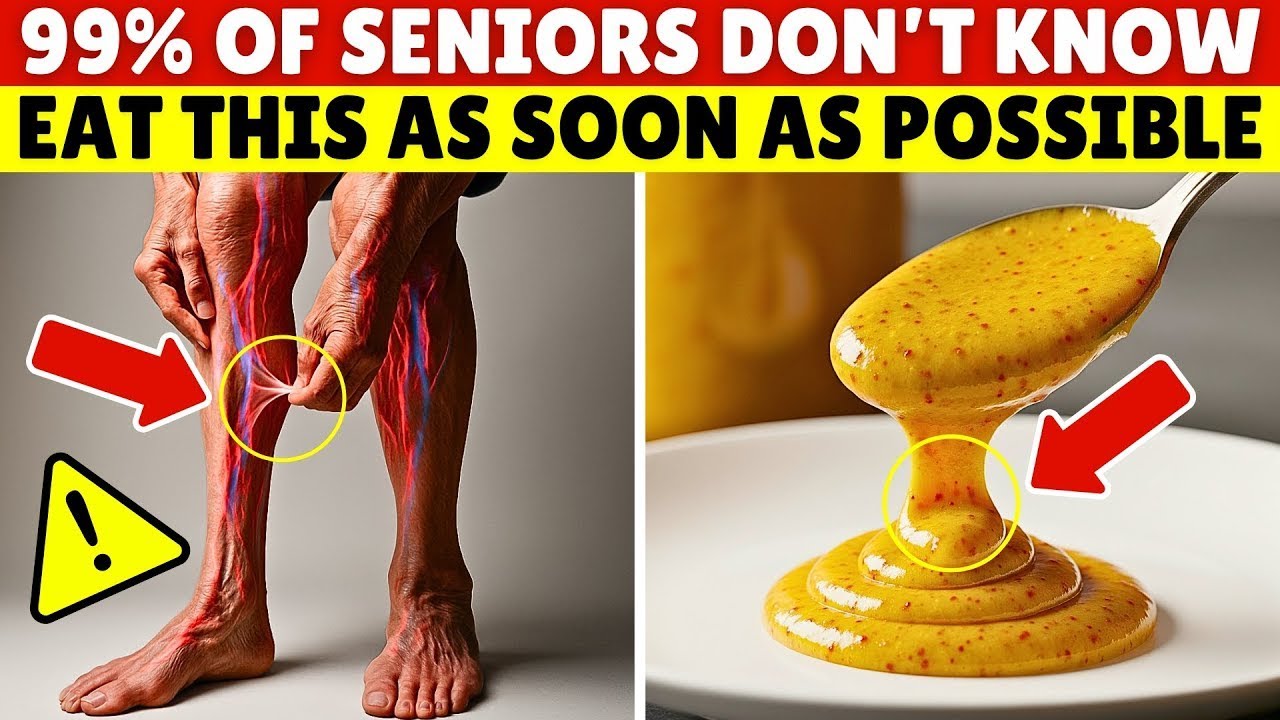 Night Leg Cramps? Seniors, Use These 7 Foods for INSTANT Relief (90-Second Fix!)