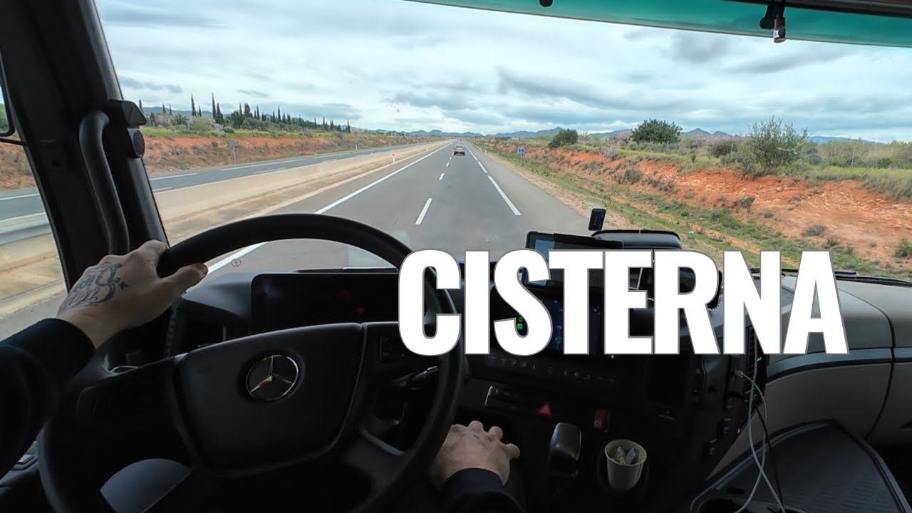 POV 🇪🇸 ASMR | Camión Cisterna ADR 33/1203 — Ruta Cartagena Spain 4K