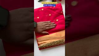 meesho certainly inspired sarees haul || #meesho #shorts #shortsviral